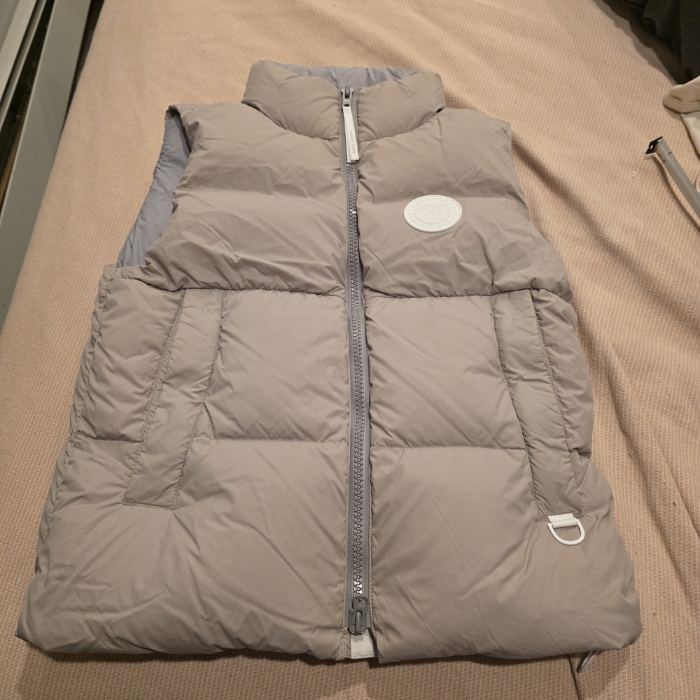 Gray Puffer Vest